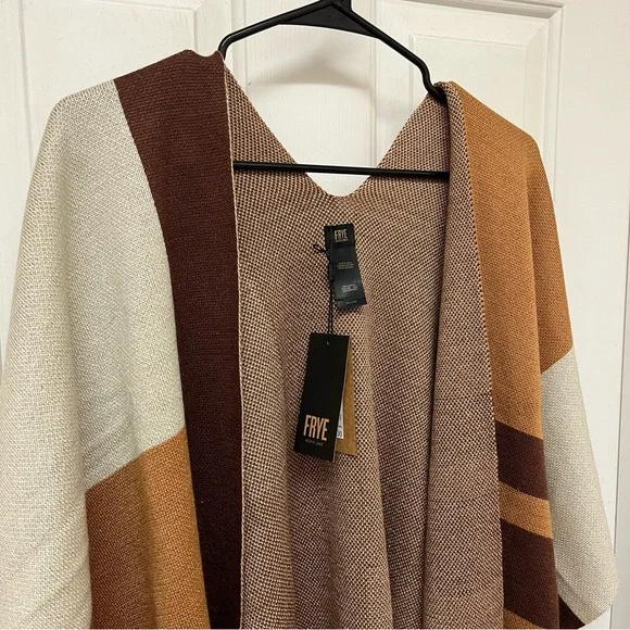 NWT Frye Patchwork Shawl - Picture 3 of 10